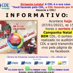 2022.01.07 - comunicado do sorteio da campanha de Natal