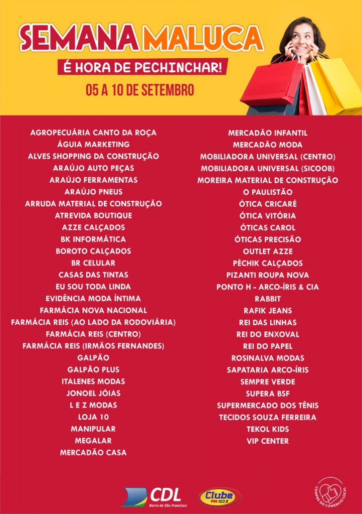 Semana Maluca 2022 - Lojas Participantes