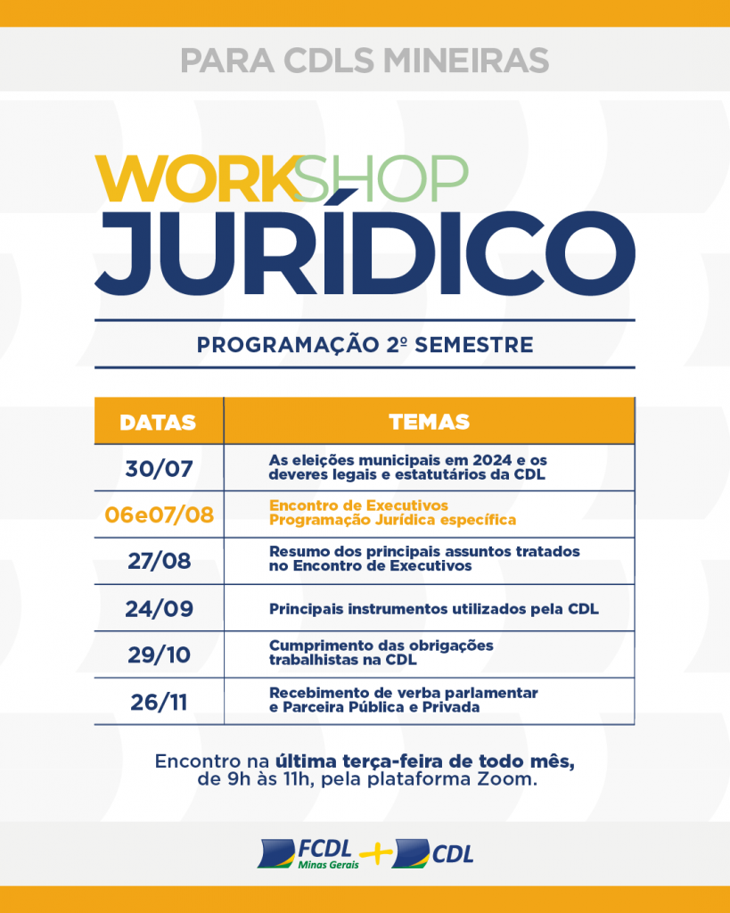 CALENDÁRIO DE DATAS 2 SEMESTRE