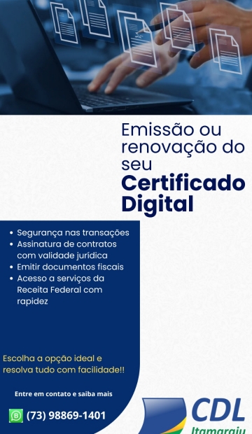 CERTIFICAÇÃO DIGITAL