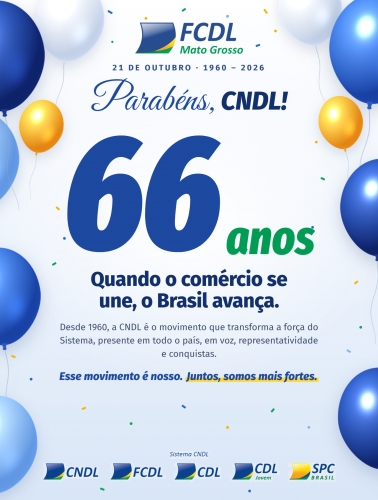 CNDL 66 anos: ajudando a construir histórias