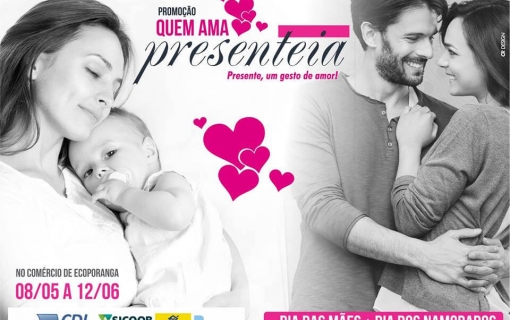 CDL realiza campanha publicitária para aquecer as vendas no dia das mães