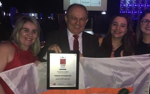 Rede Pinheiro Supermercado alcança 19° posição em ranking das melhores empresas para se trabalhar