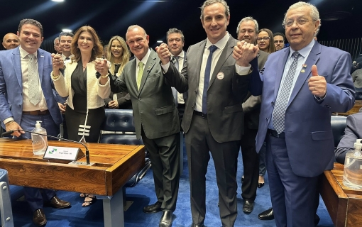 FCDL/MT participa do VII Fórum do Comércio e é recebida no Senado Federal