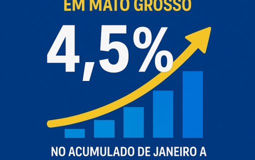 Vendas do varejo ampliado crescem 4,5% no acumulado de janeiro a setembro de 2025 em Mato Grosso; segundo Federação das CDLs