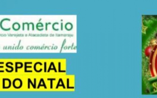 SINDCOMÉRCIO DIVULGA HORÁRIO ESPECIAL DO NATAL