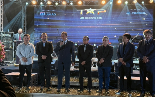 FCDL Mato Grosso marca presença no Top Empresarial 2025 da CDL Nova Mutum