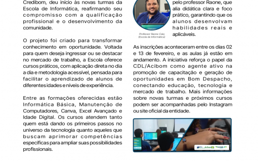 Informativo CDL/Acibom – Fevereiro