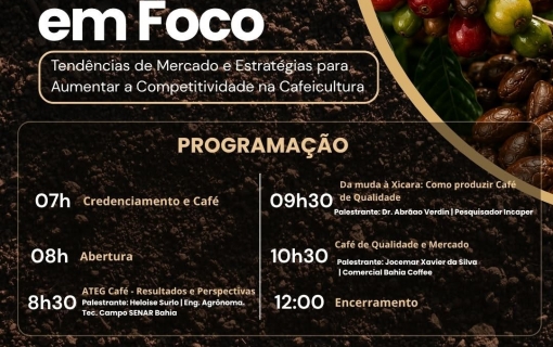 SEBRAE, SENAR e Secretaria municipal de agricultura realizam evento para agricultores em Itamaraju