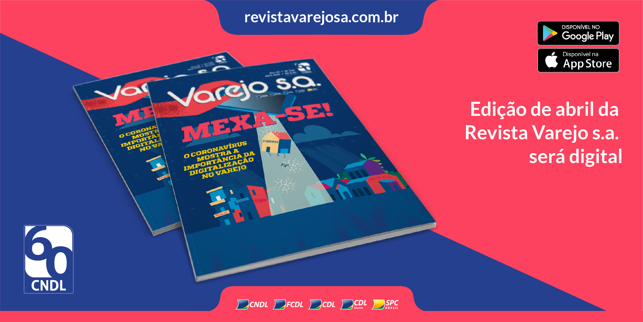 Edição de abril da Revista Varejo s.a. será digital