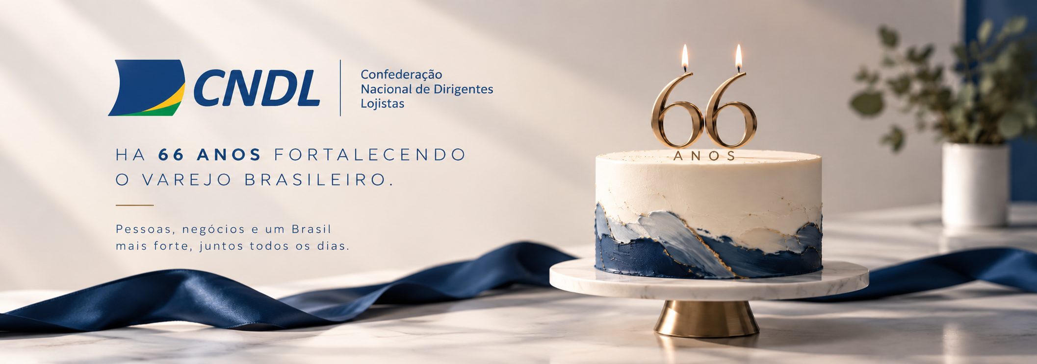 CNDL celebra 66 anos de história e compromisso com o fortalecimento do varejo brasileiro