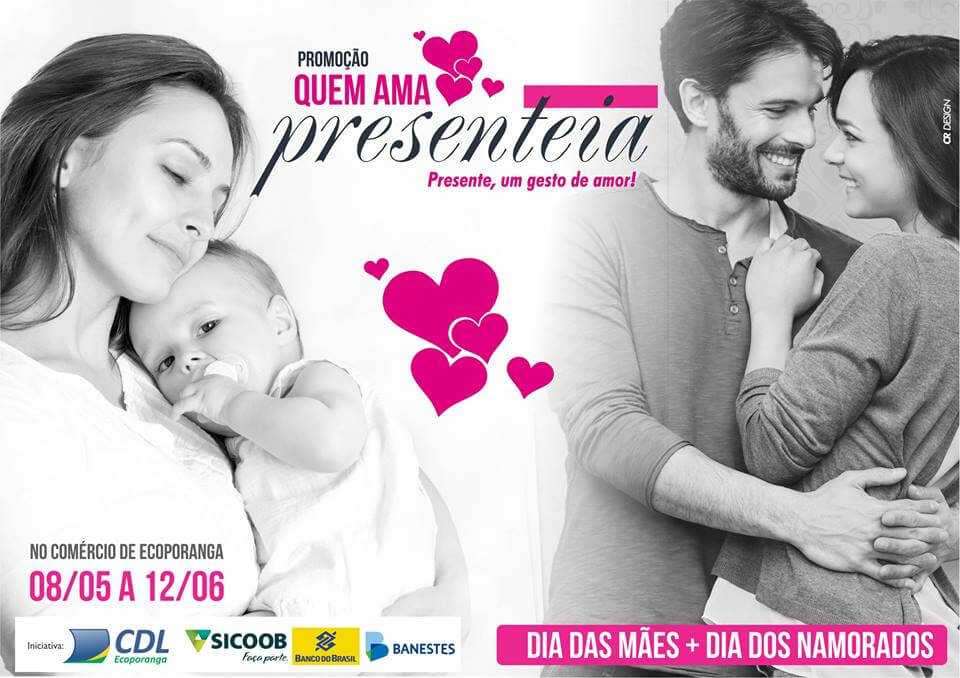 CDL realiza campanha publicitária para aquecer as vendas no dia das mães