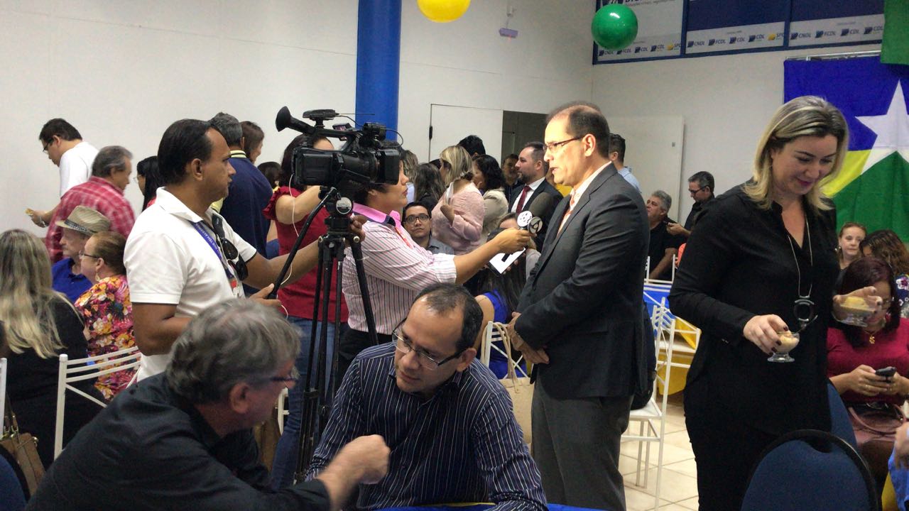 CDL Porto Velho parabeniza governo estadual pela eficiência fiscal
