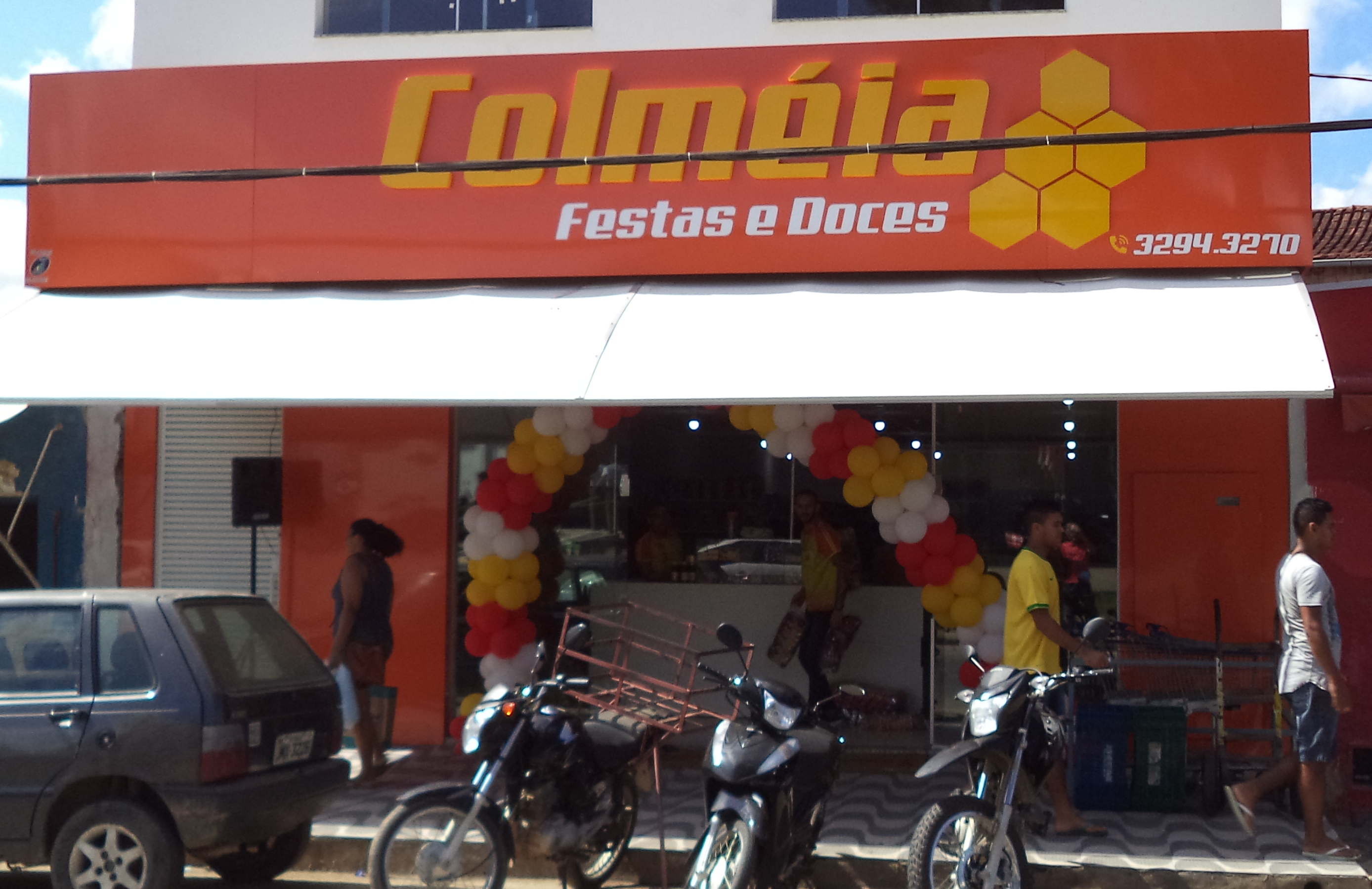 COLMÉIA FESTAS E DOCES AGORA EM NOVO ENDEREÇO