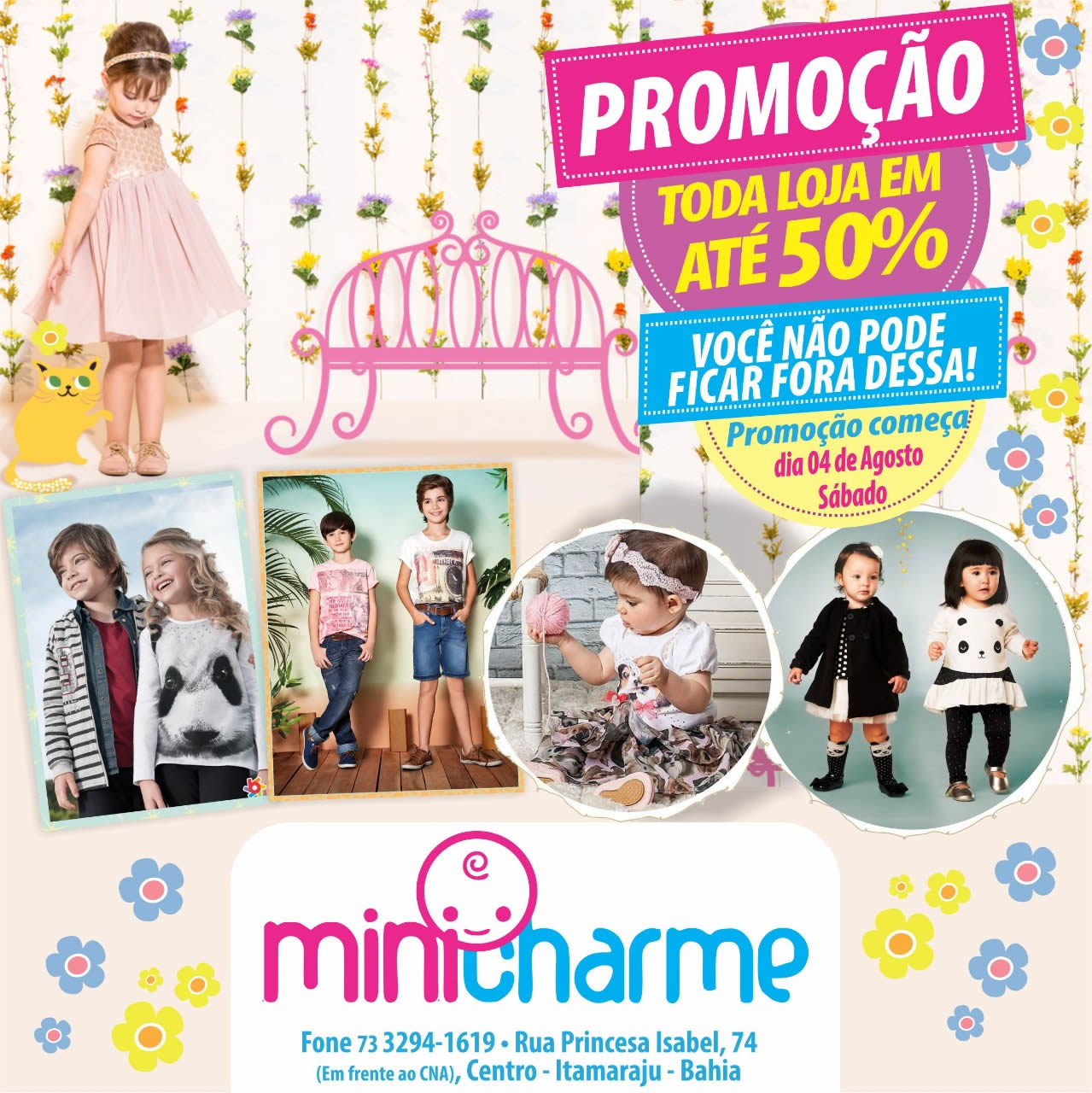 MINICHARME REALIZA PROMOÇÃO
