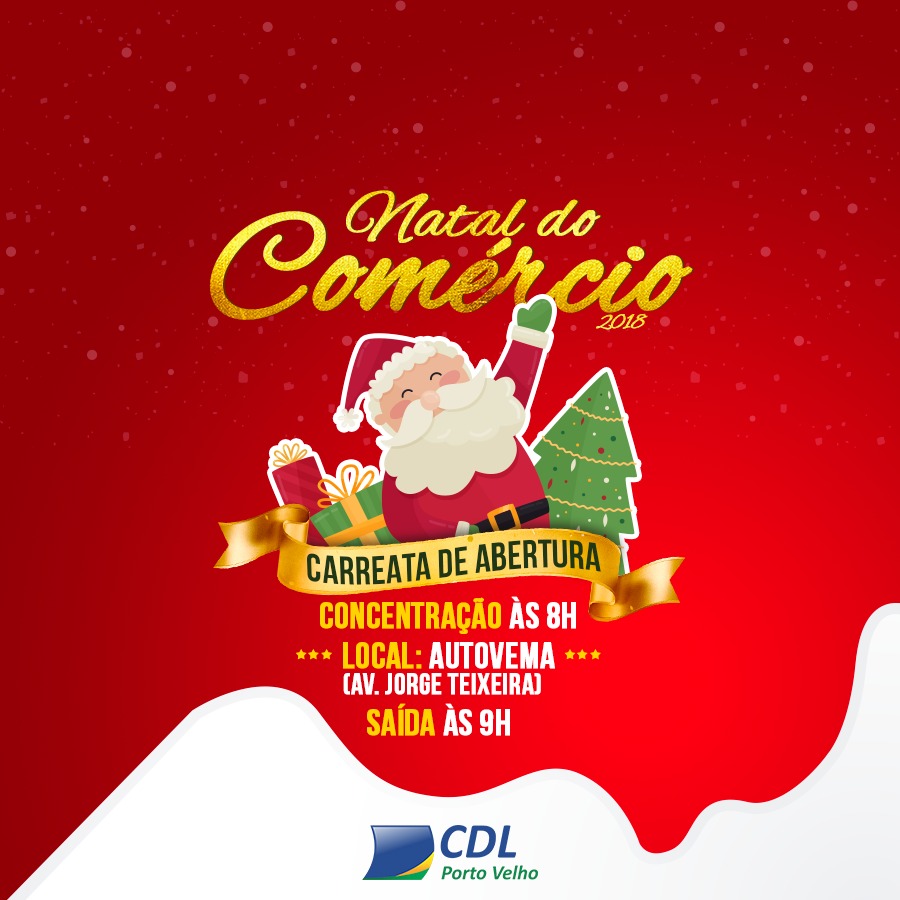 Carreata abre temporada de ofertas e promoções de Natal no Comércio de Porto Velho