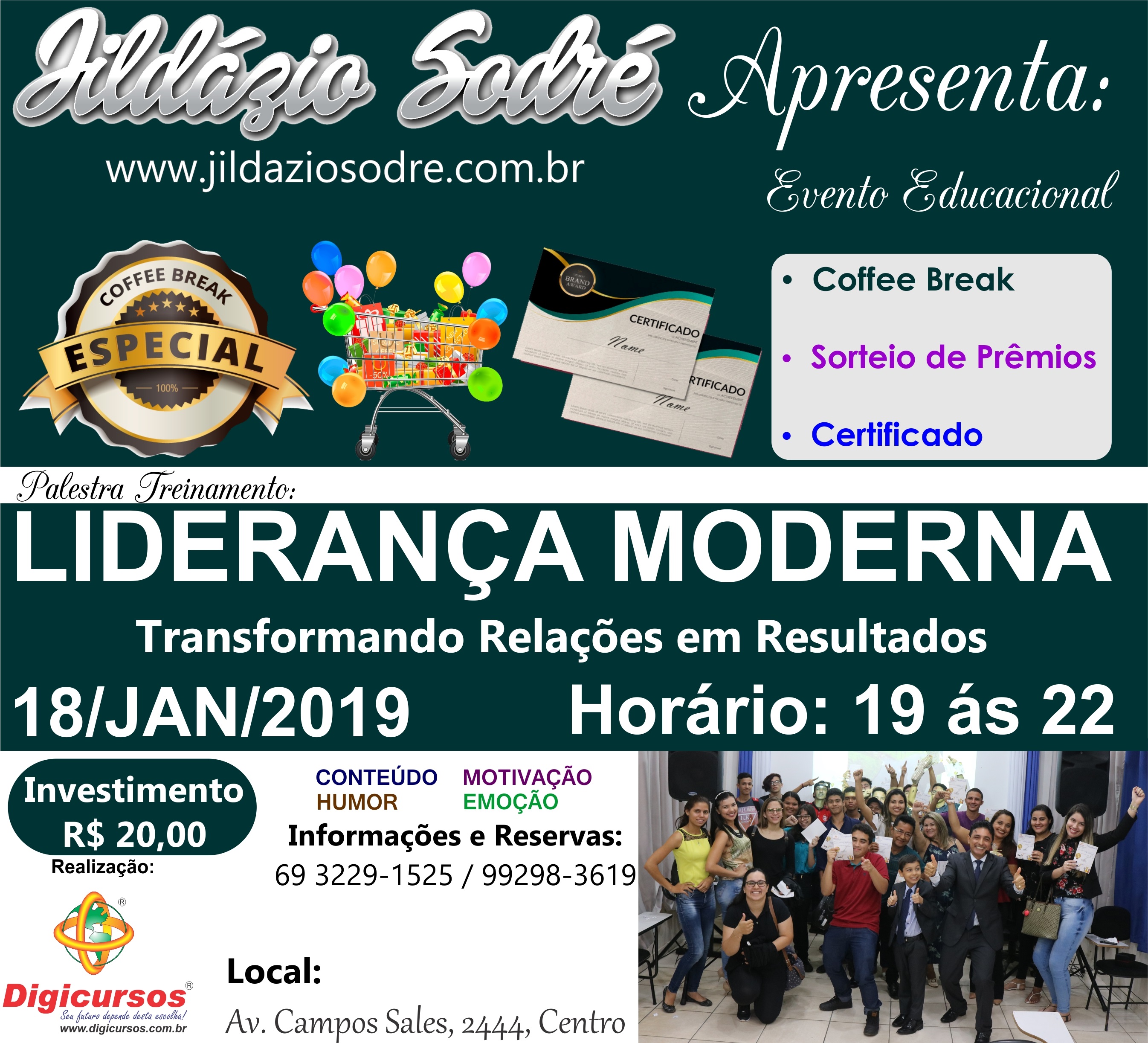 Liderança moderna – 18 de janeiro