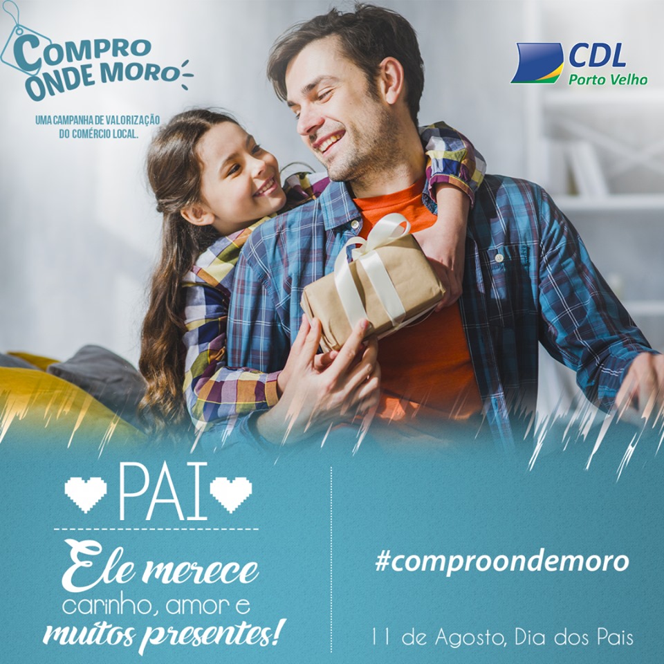 CDL incentiva compras no comércio local para dia dos Pais