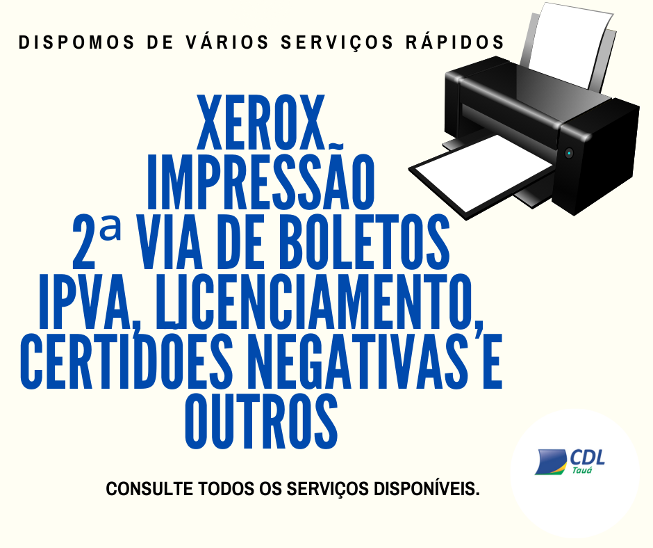 Impressões e Xerox