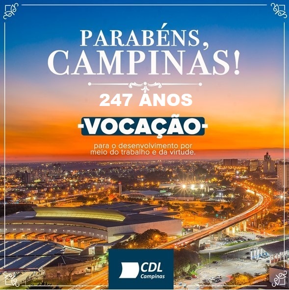 Parabéns Campinas!