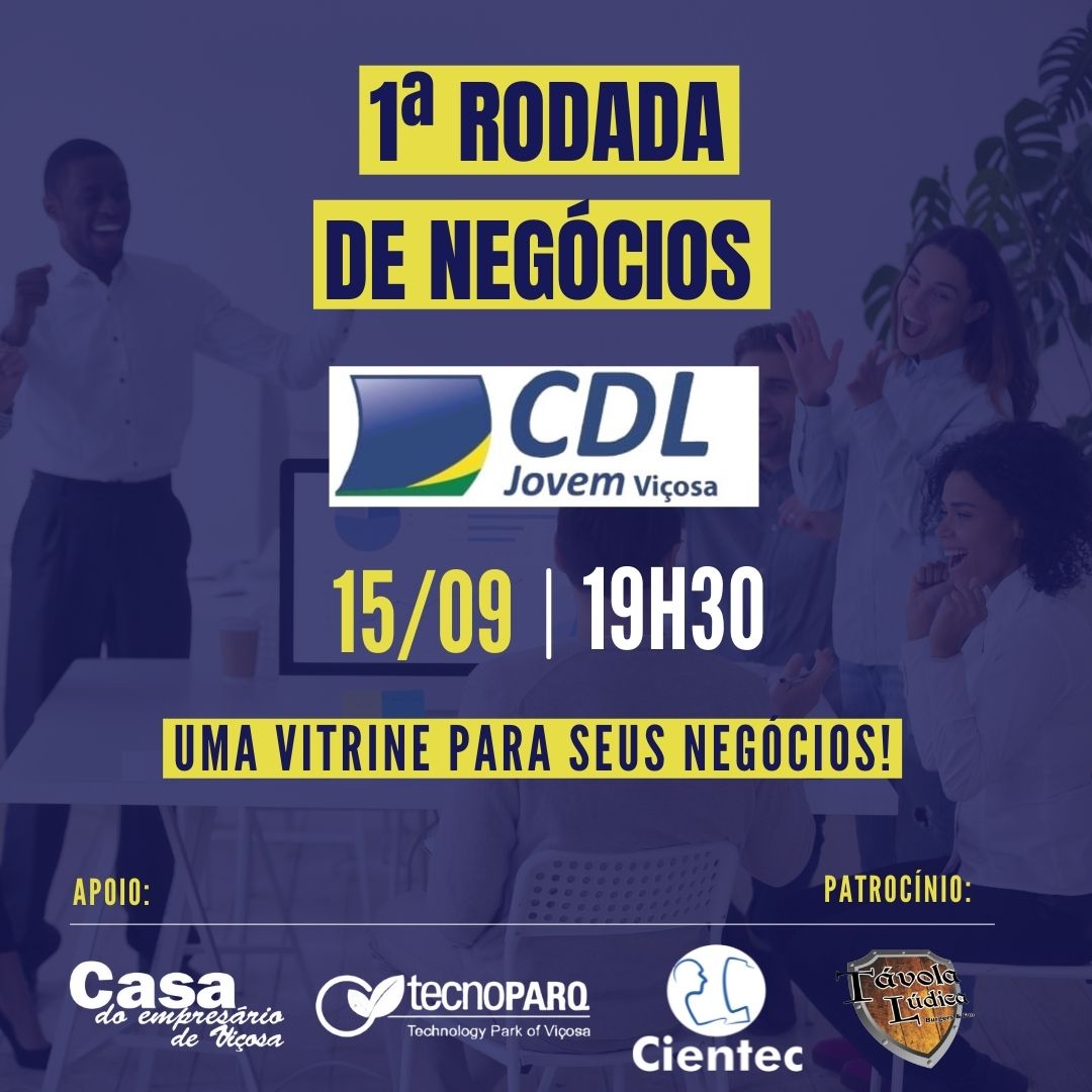 CDL Jovem Viçosa realiza “1ª Rodada de Negócios”
