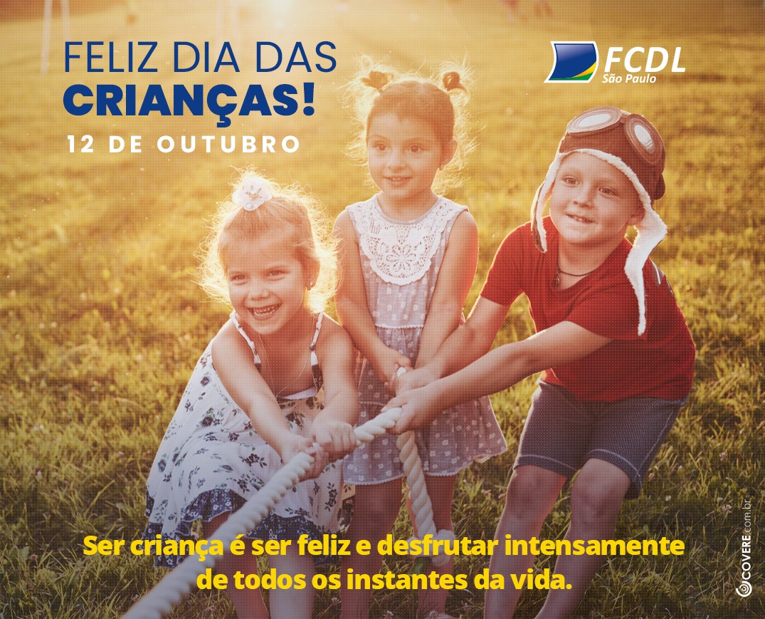 Feliz dia das crianças!