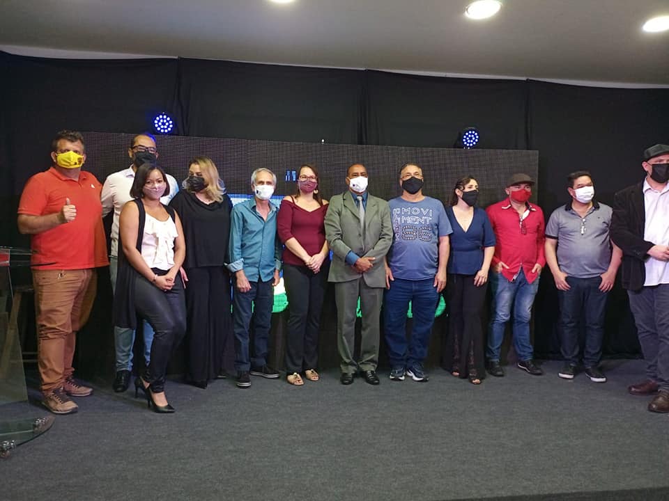 NOVA DIRETORIA TOMA POSSE PARA O TRIÊNIO 2021/2024.