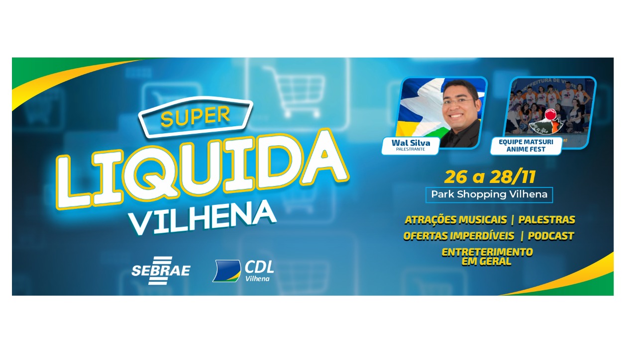 Programação para o Super Liquida Vilhena