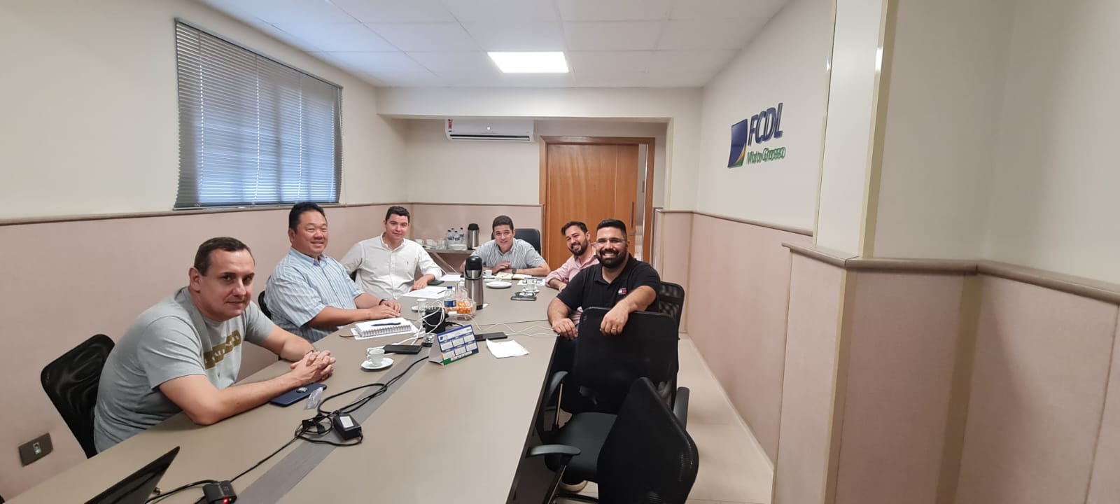 VISITA INSTITUCIONAL – Diretoria da FCDL/MT recebeu presidente da UCMMAT