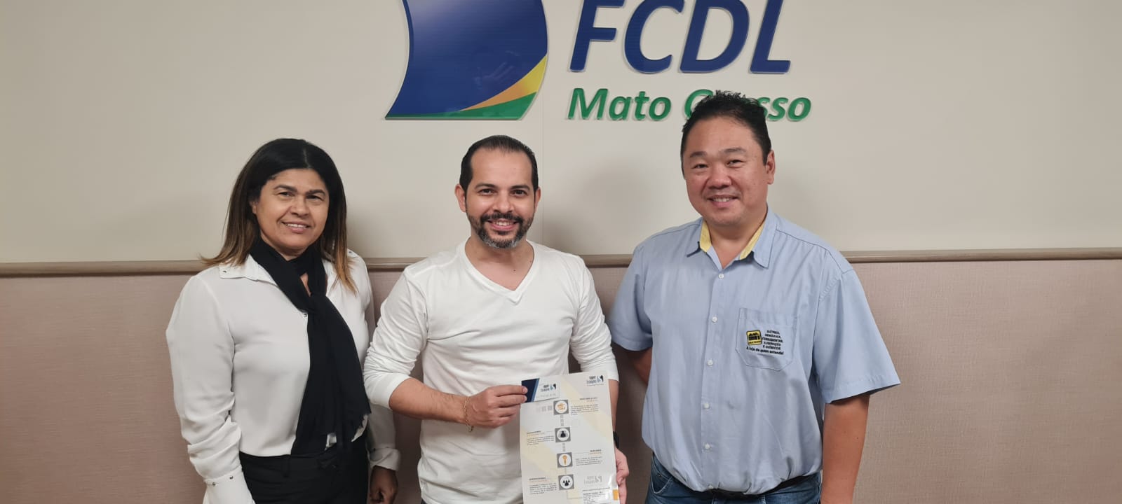 FCDL/MT visita de diretor da Super Estágios