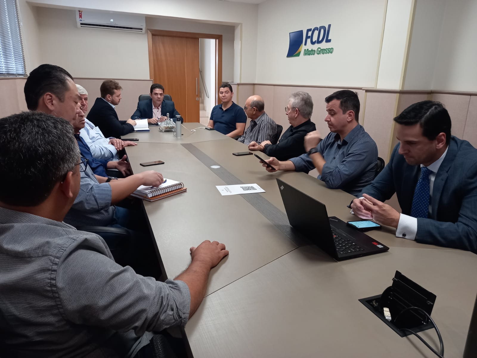Diretoria da Federação das CDLs de MT se reuniu em mais uma reunião ordinária