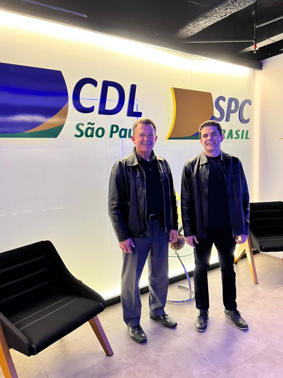 David Pintor faz visita institucional a CDL São Paulo