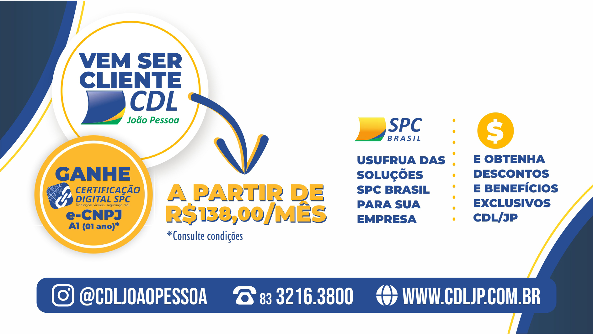 SEJA UM CLIENTE CDL JOÃO PESSOA