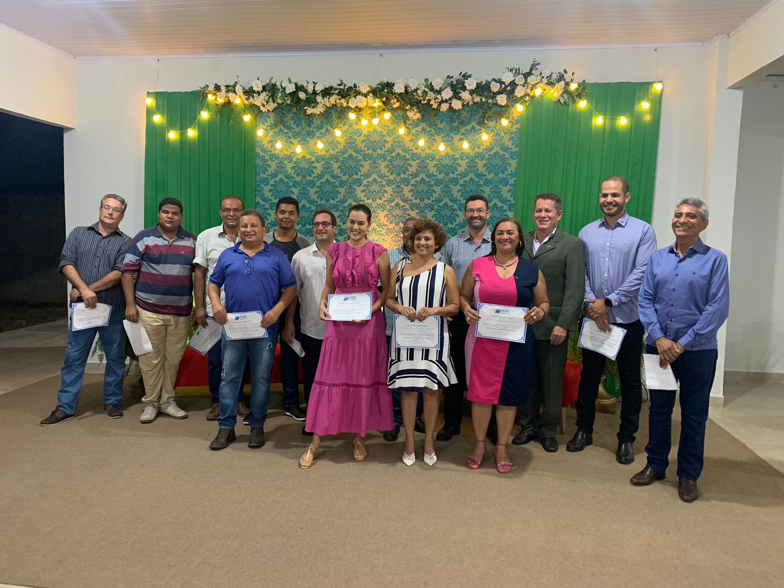 FCDL Mato Grosso prestigia posse e jantar da nova diretoria da CDL Poconé