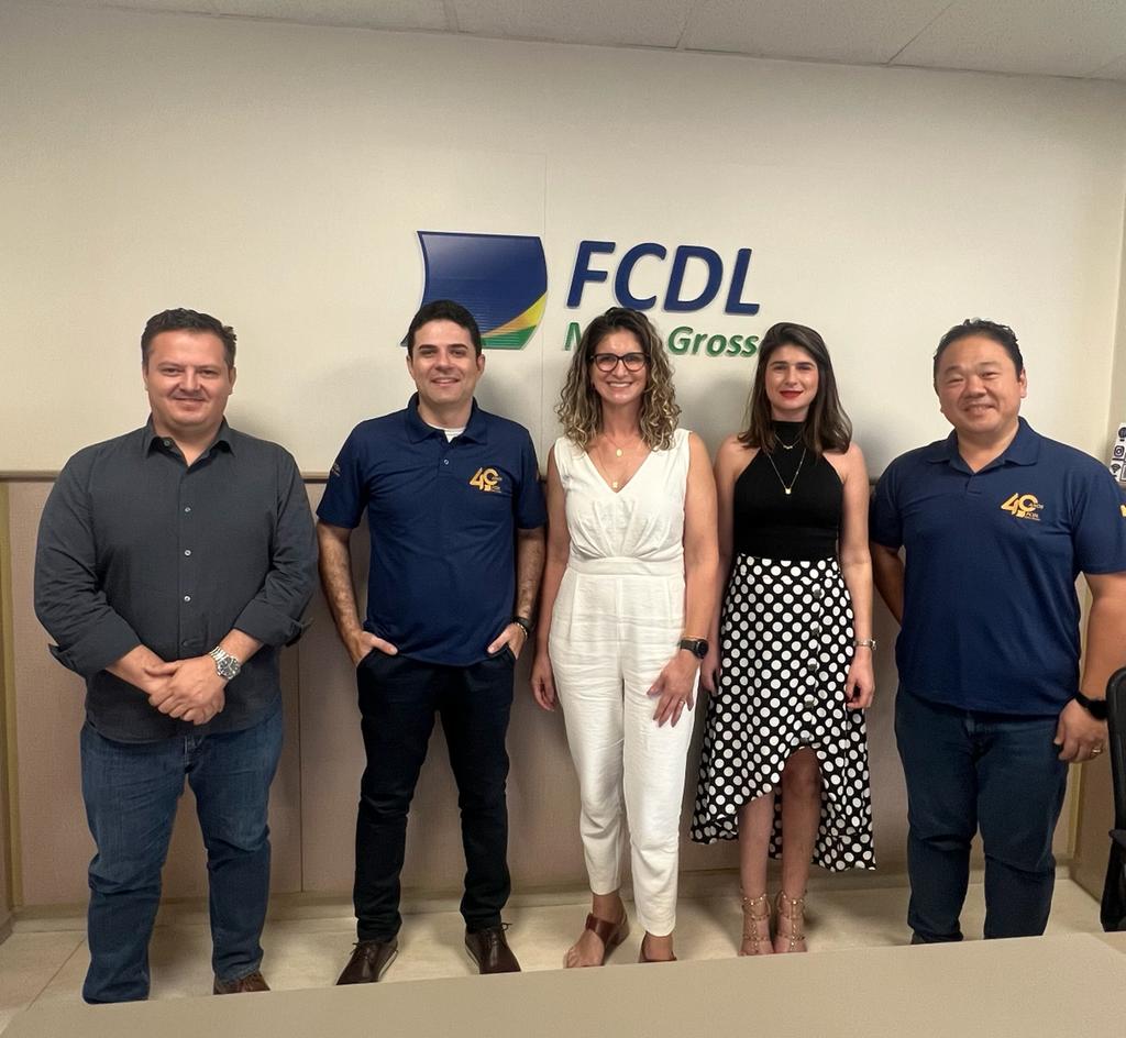 Presidente da FCDL-MT recebe Empresárias da Kavida e Ricardo Balbinot