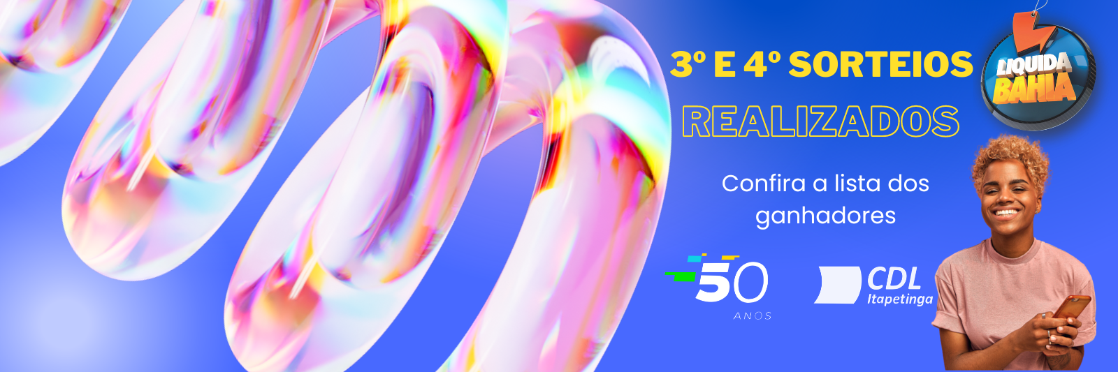 Confira o resultado dos 4 primeiros sorteios da Liquida BA 2023