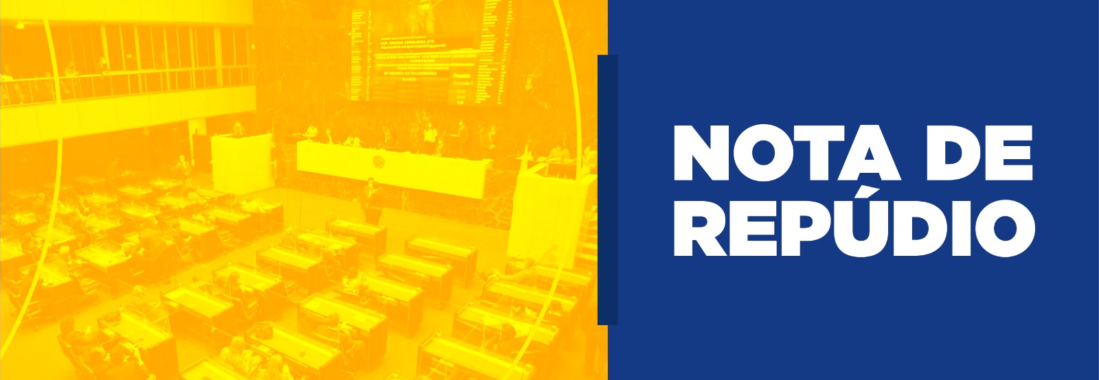 Nota de repúdio à aprovação do PL 1295/2023