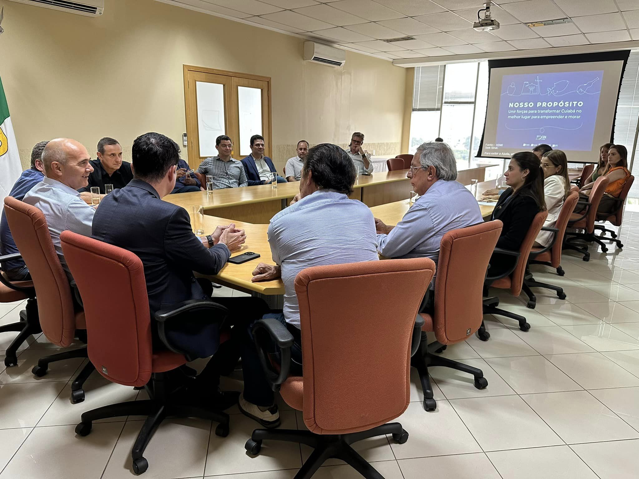 David Pintor participa de visita institucional de conselheiro do TCE/MT