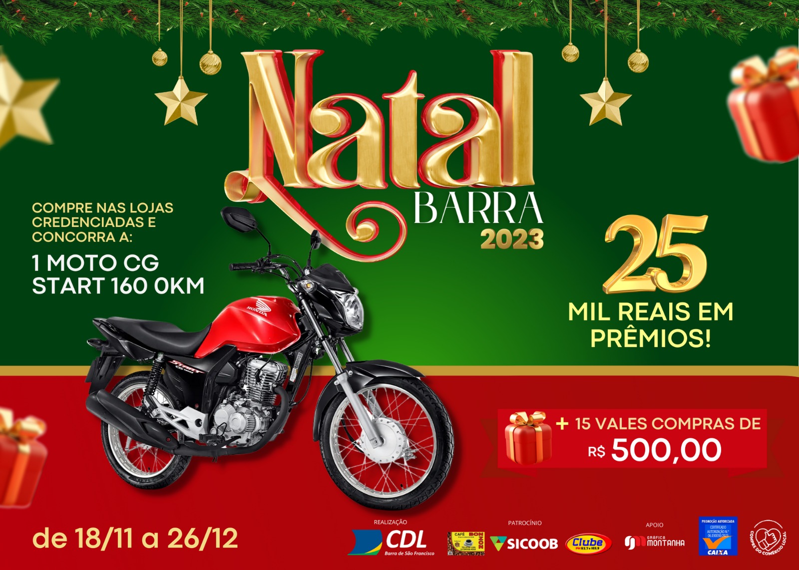 NATAL BARRA 2023 – 18/11 A 26/12