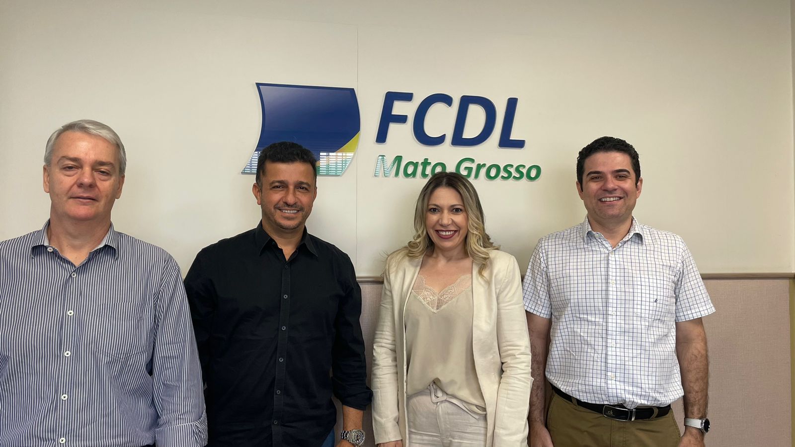 Presidente da FCDL/MT recebe visita de representantes da CDL Confresa e Febracis