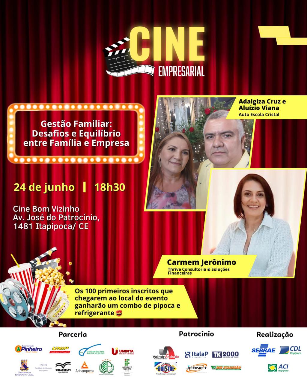 Cine Empresarial 2024 – Terceira sessão