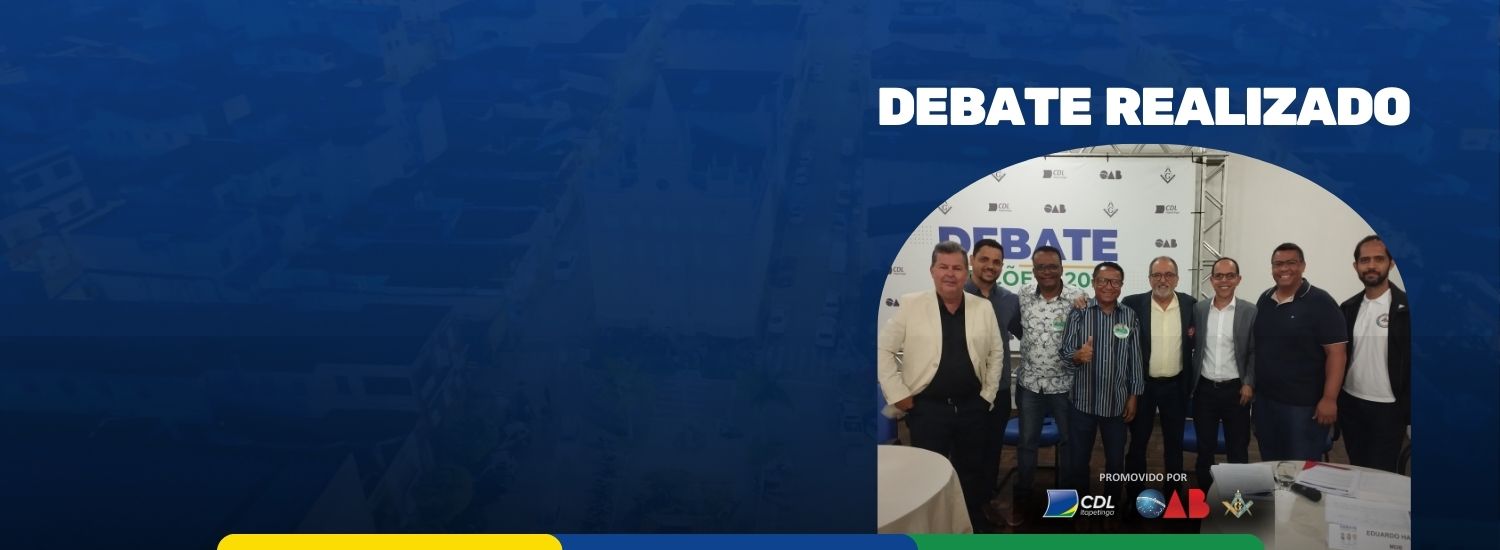 Debate entre os candidatos a prefeitura de Itapetinga realizado com sucesso