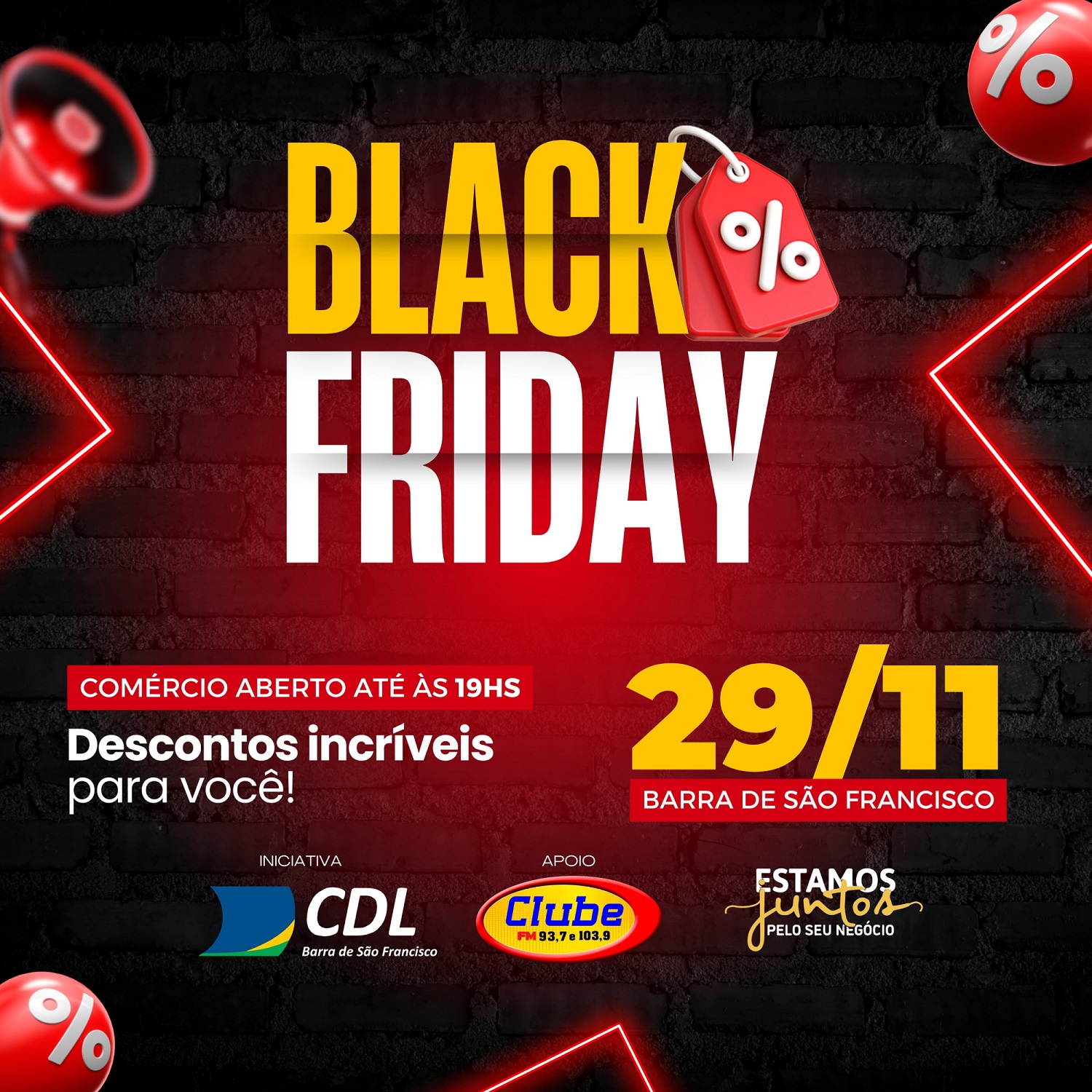 BLACK FRIDAY CDL 2024 – 29 DE NOVEMBRO