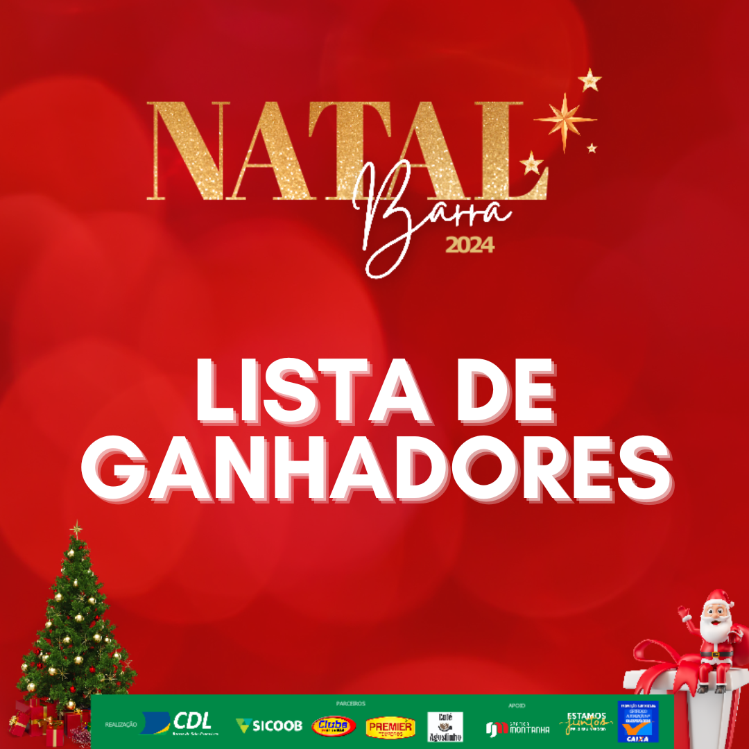 NATAL BARRA 2024 – GANHADORES