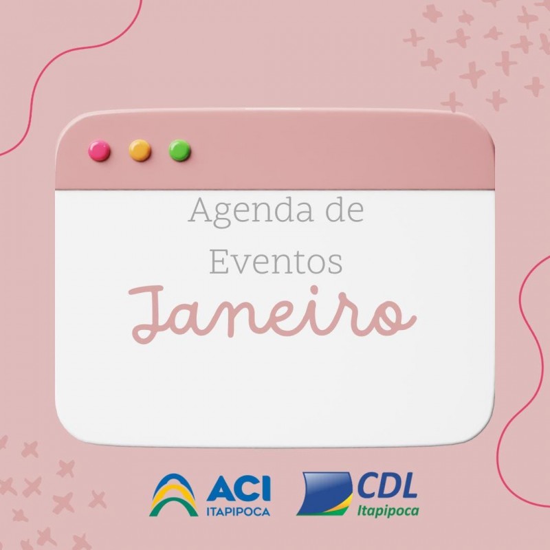 AGENDA DE EVENTOS – JANEIRO DE 2025
