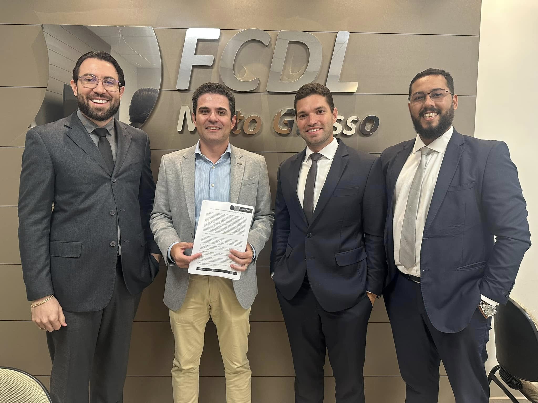 Importante parceria em prol do sistema lojista é firmada entre FCDL/MT e renomado escritório de advocacia mato-grossense
