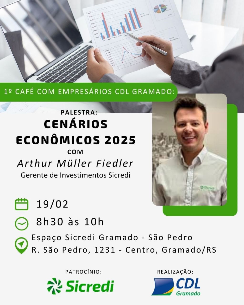 1° Café com Empresários CDL Gramado 2025