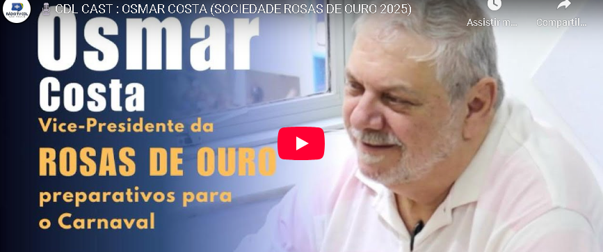 CDL CAST ENTREVISTA O VICE PRESIDENTE DA ESCOLA CAMPEÃ DO CARNAVAL 2025.