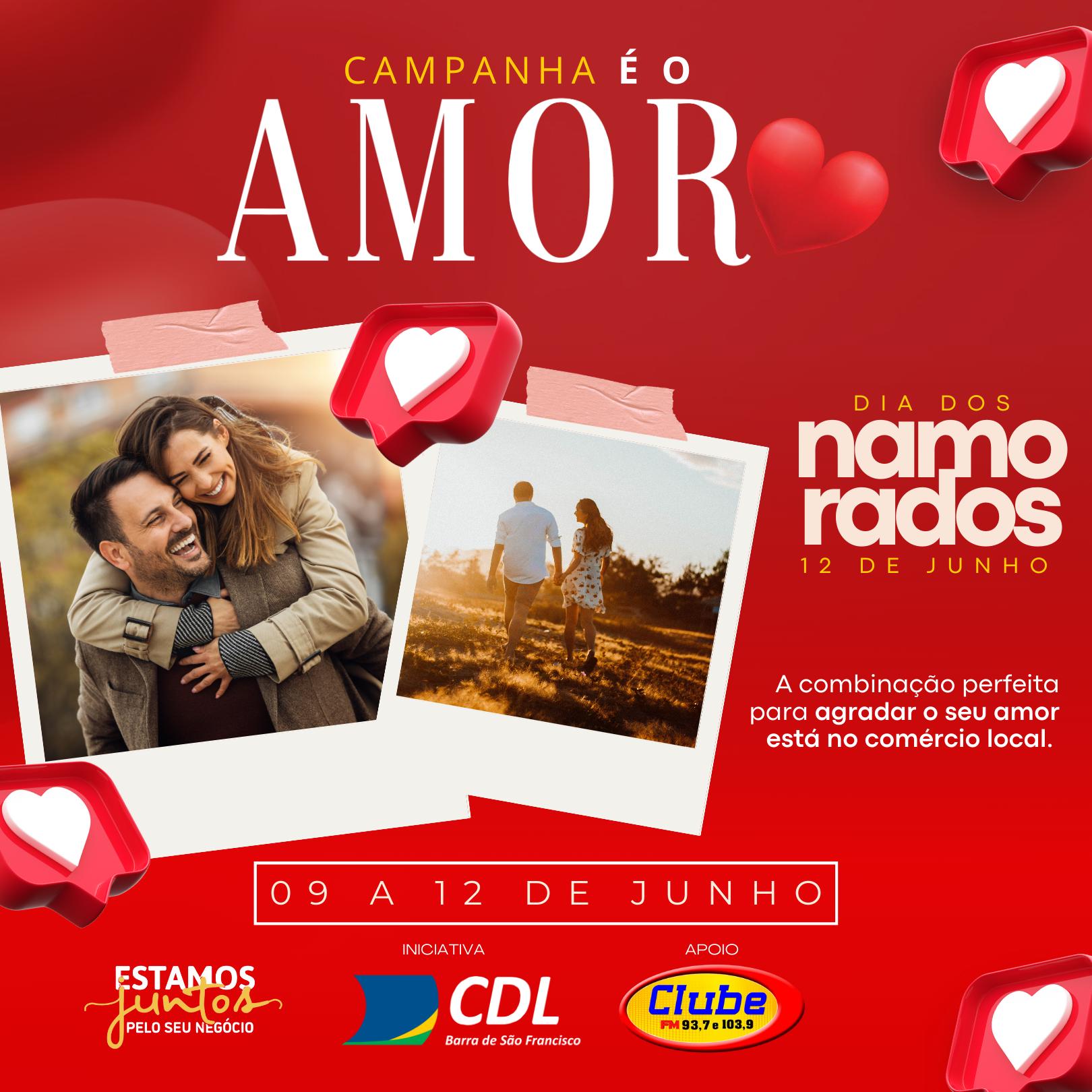 É O AMOR 2025 – 09 a 12 DE JUNHO