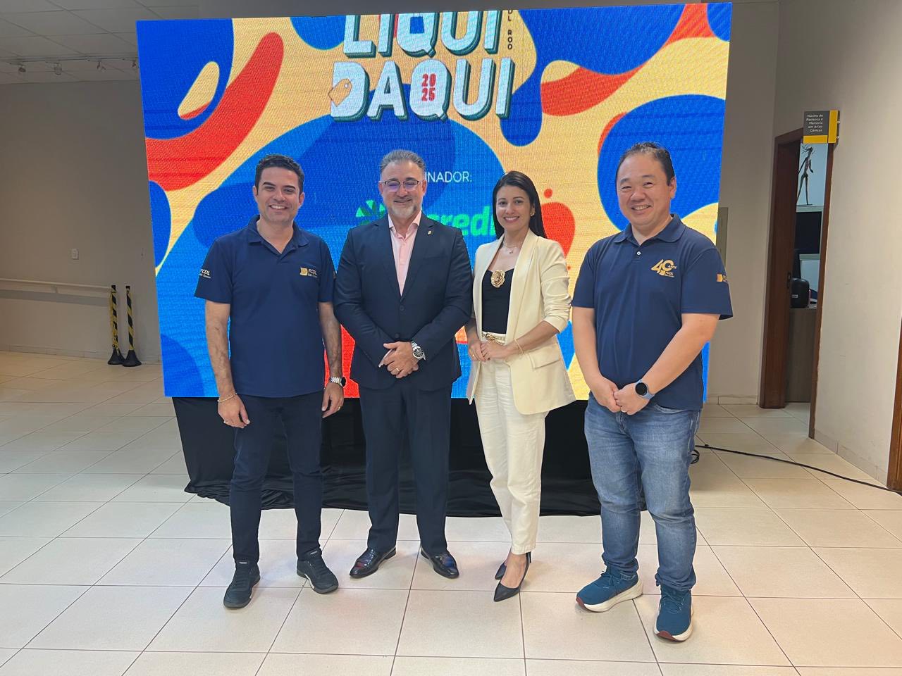Presidente da FCDL/MT prestigia lançamento da campanha “Liquida Rondonópolis”